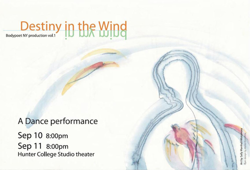Destiny in the Wind flyer front
